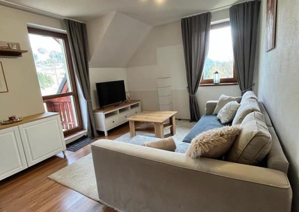 Predaj 2 izbový apartmán Donovaly, 2x balkón,zariadený