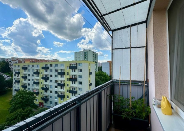 Prenájom zariadený 1 izbový byt, balkón, Klokočina