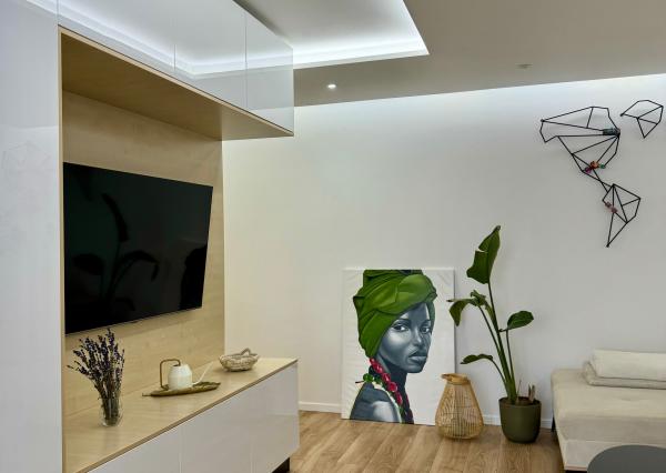 Prenájom krásny 2 izbový byt, novostavba, garážové státie, terasa 5m2