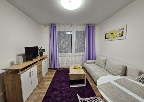 Prenájom zariadená garsónka, spodok Klokočiny