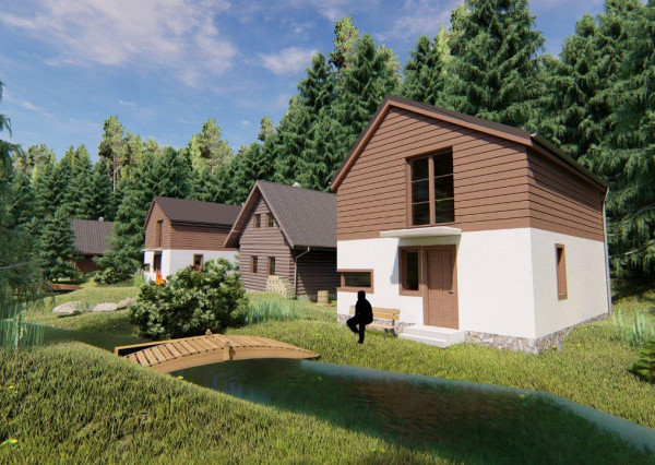 Predaj 3 izbová rekreačná chata, novostavba, štandard, Nízke Tatry