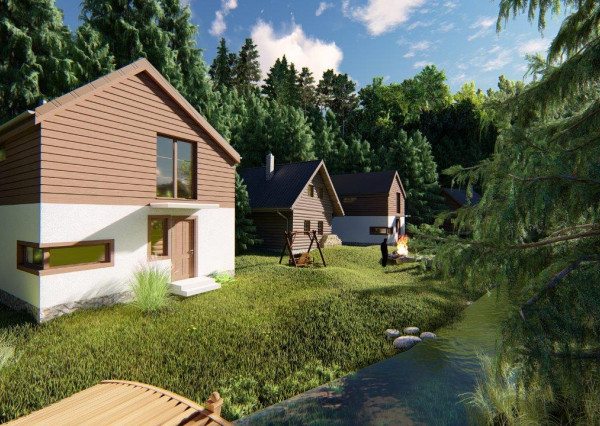 Predaj 3 izbová rekreačná chata, novostavba, štandard, Nízke Tatry