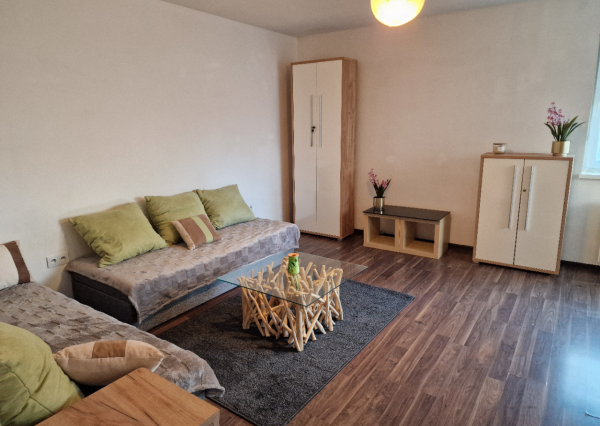 Prenájom 1 izbový byt, novostavba, park. miesto