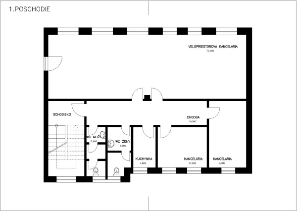 Predaj administratívna budova Lužianky