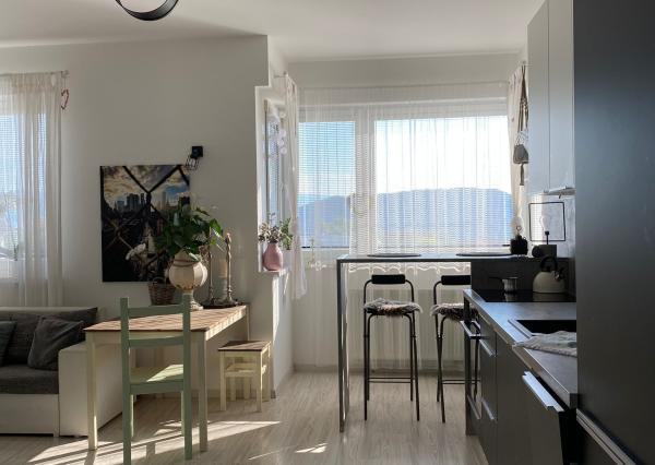 Prenájom veľký 2 izbový byt, novostavba, veľká loggia