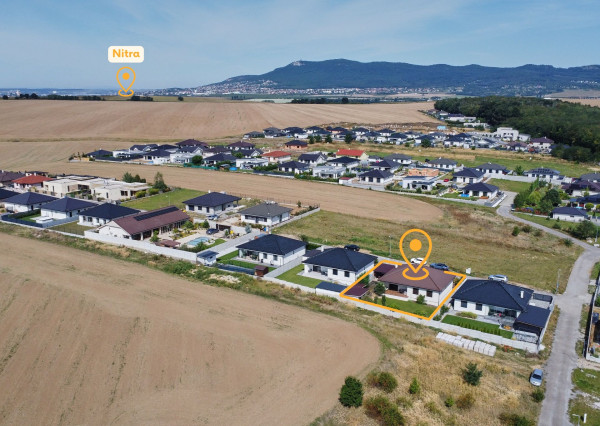 Predaj 4izb.RD, 5-ročná novostavba, pozemok 6á, M.Lapáš REZERVOVANÉ!