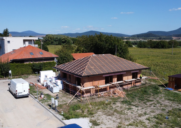 Predaj 4 izbový rodinný dom, novostavba, Jelšovce, krásne výhľady