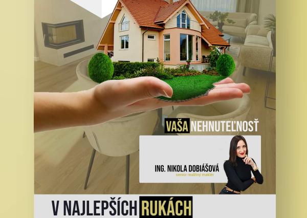 Predaj 4 izbový rodinný dom, novostavba, Jelšovce, krásne výhľady