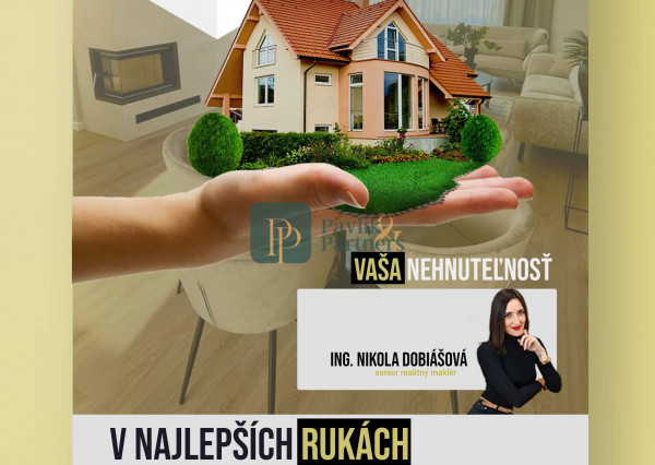 Predaj 4 izbová novostavba RD, Jelšovce, krásne výhľady