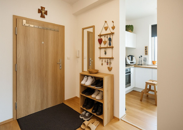 Prenájom veľký 2 izbový byt, terasa, garážové státie, Zobor