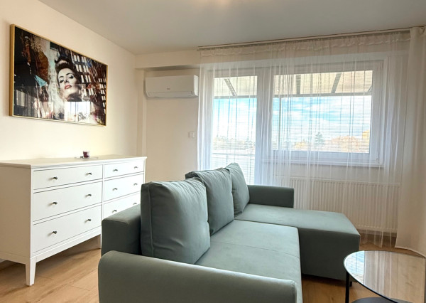 Prenájom čerstvo dokončený 2 izbový byt, novostavba, balkón