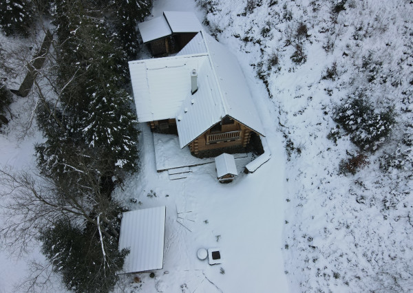 Predaj 4 izbový zrub pri lese, 7,5á pozemok, Nízke Tatry, EXKLUZÍVNE!