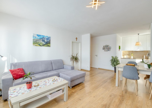 Prenájom zariadený 2 izbový byt, novostavba, park. miesto