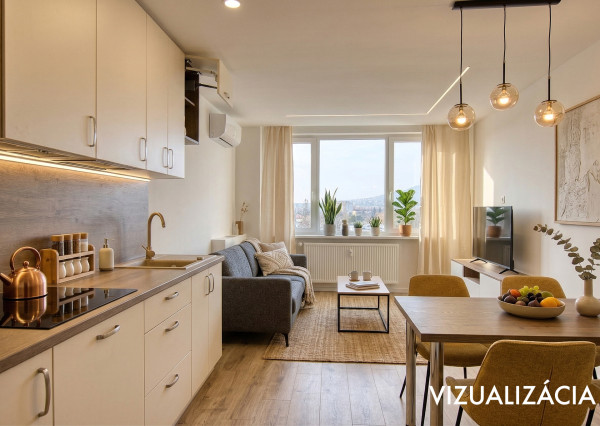 Predaj 3 izbový byt, balkón, Chrenová, kompl.rekonštrukcia