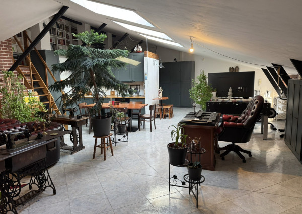 Prenájom jedinečný 3 izbový byt - loft v centre Nitry, 96m2