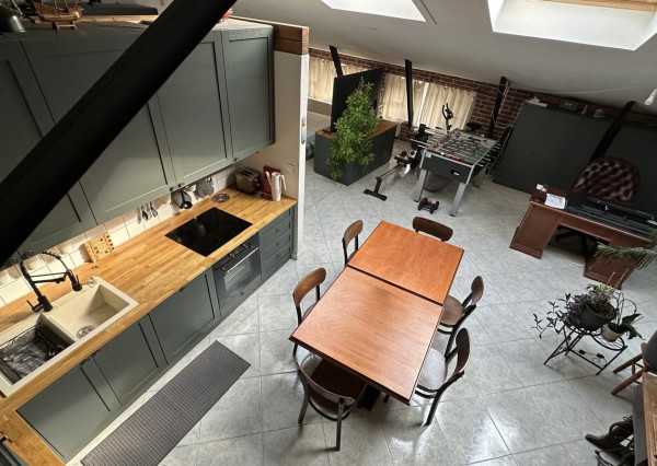 Prenájom jedinečný 3 izbový byt - loft v centre Nitry, 96m2