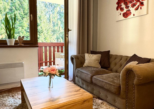 Predaj 2izbový apartmán Donovaly, zariadený, balkón