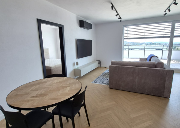 Prenájom krásny 2 izbový byt, novostavba, terasa, park.miesto