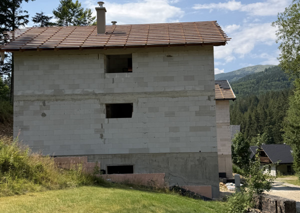 Predaj nadštandardná 4 izbová rekreačná chata, novostavba, garáž, Nízke Tatry