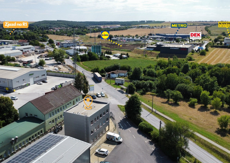 Prenájom administratívna budova Lužianky 120m2