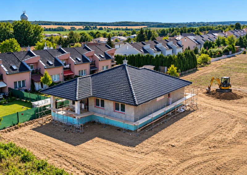 Predaj 4 izbová novostavba RD, 680m2 pozemok, Veľké Zálužie