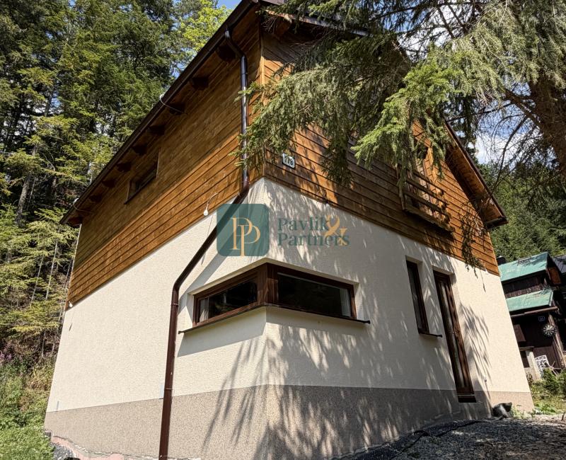 Predaj 3 izbová rekreačná chata, novostavba, štandard, Nízke Tatry