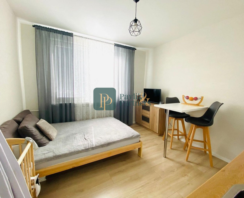 Prenájom pekný 1 izbový byt, zariadený, balkón, Klokočina