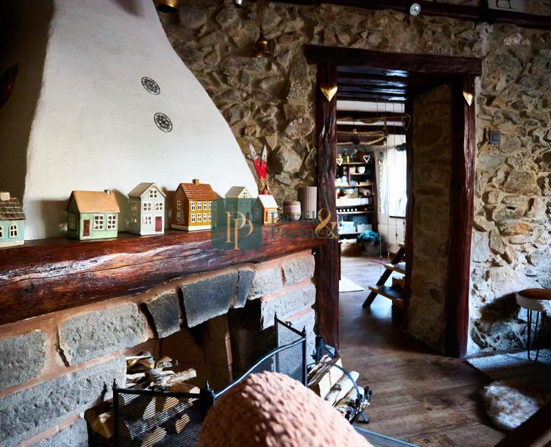 Predaj kamenná chalupa Jedľové Kostoľany, pozemok 15á EXKLUZÍVNE!