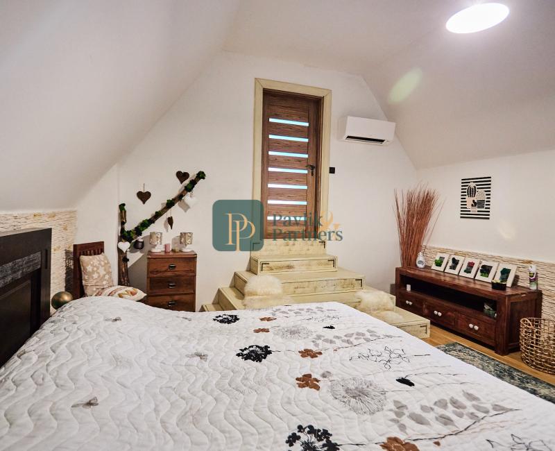 Predaj kamenná chalupa Jedľové Kostoľany, pozemok 15á EXKLUZÍVNE!