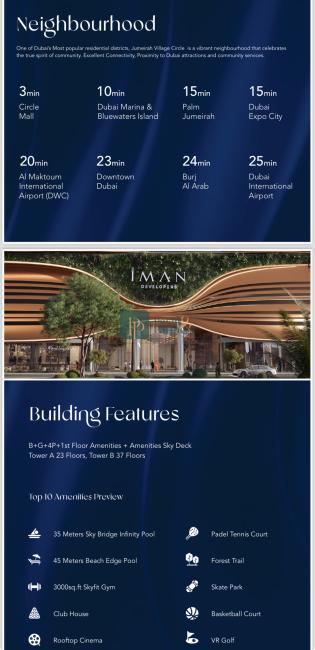 VYPREDANÉ!! Predaj dlho očakávaný projekt ONE SKY PARK, apartmány, špičkový developer IMAN, Dubaj