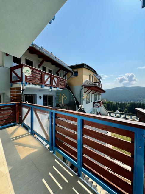 Predaj 2 izbový apartmán, 2x balkón, Donovaly, zariadený