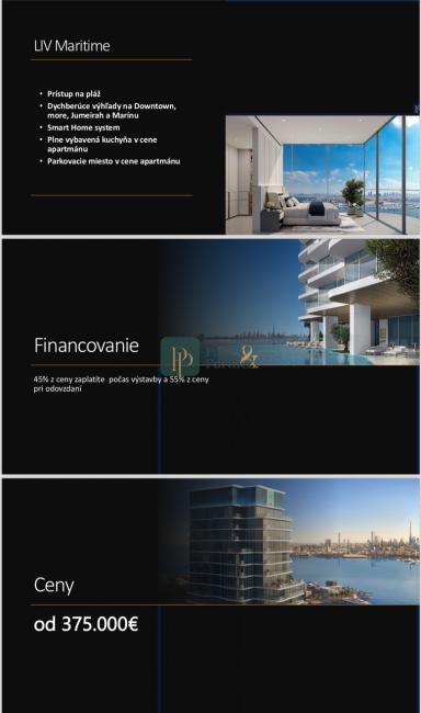 VYPREDANÉ!! Predaj luxusný apartmán, Nová Marina, lokalita na vode