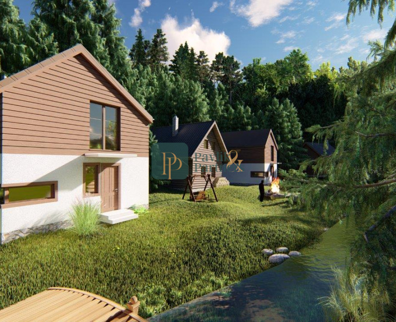 Predaj 3 izbová rekreačná chata, novostavba, štandard, Nízke Tatry