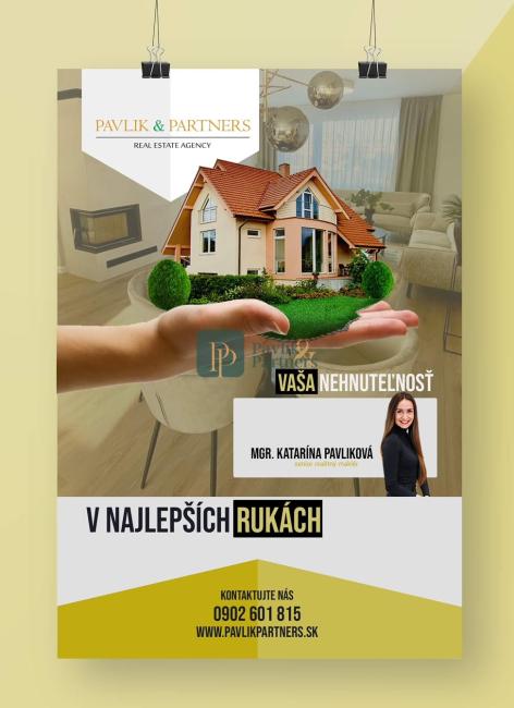 Predaj štýlový 3 izbový byt, novostavba, centrum, 40m2 terasa, garážové státie
