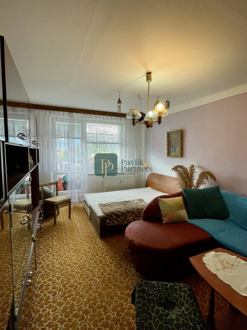 Predaj veľký 2.izbový byt, balkón, Sliač