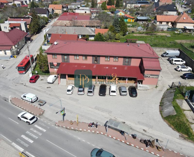 Predaj zabehnutá reštaurácia a penzión, Veľký Lapáš, 19á pozemok