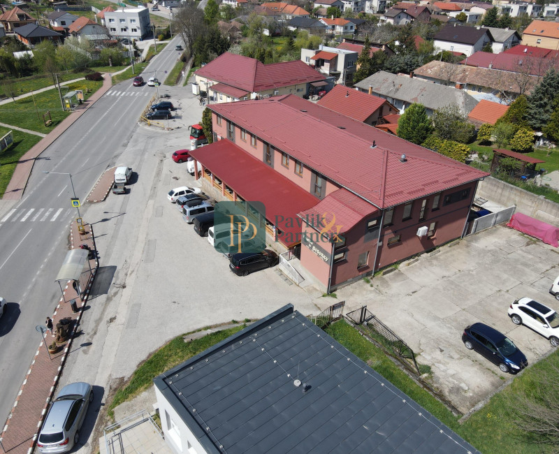 Predaj zabehnutá reštaurácia a penzión, Veľký Lapáš, 19á pozemok