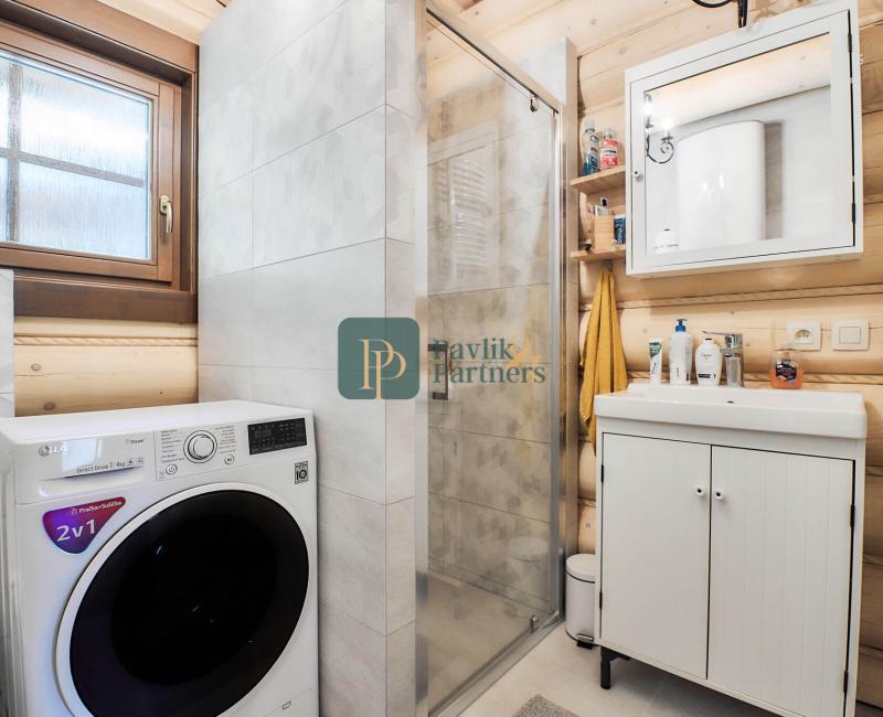 Predaj 4 izbový zrub pri lese, 7,5á pozemok, Nízke Tatry, EXKLUZÍVNE!