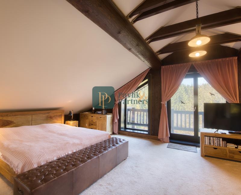 Predaj 5 izbový Chalet Donovaly, pozemok 9á, 50m2 terasa