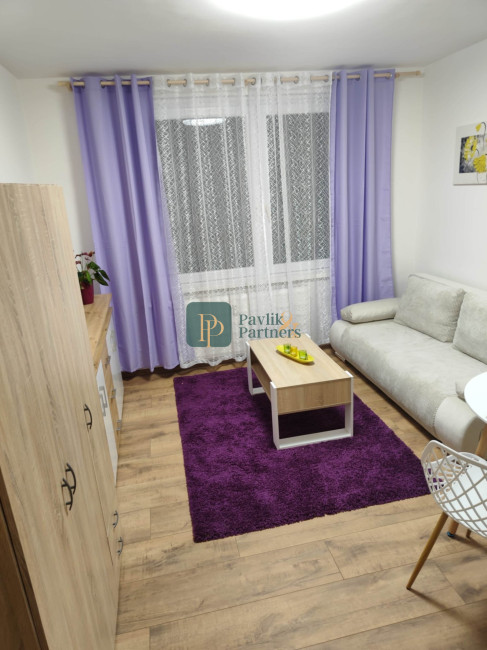 Prenájom zariadená garsónka, spodok Klokočiny