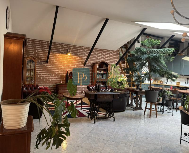 Prenájom jedinečný 2 izbový byt - loft v centre Nitry, 96m2