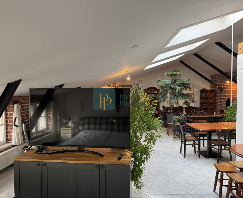 Prenájom jedinečný 3 izbový byt - loft v centre Nitry, 96m2