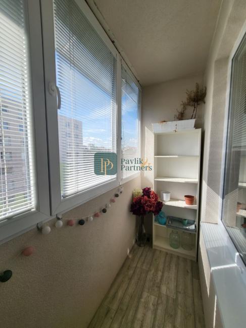 Prenájom 1 izbový byt, loggia, zariadený, Čermáň