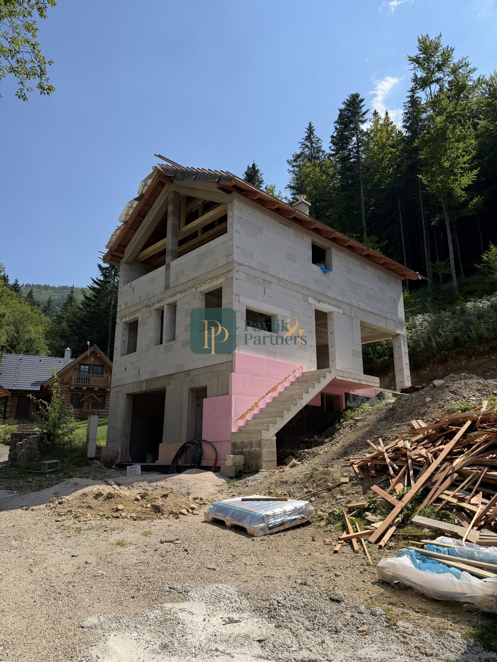 Predaj nadštandardná 4 izbová rekreačná chata, novostavba, garáž, Nízke Tatry
