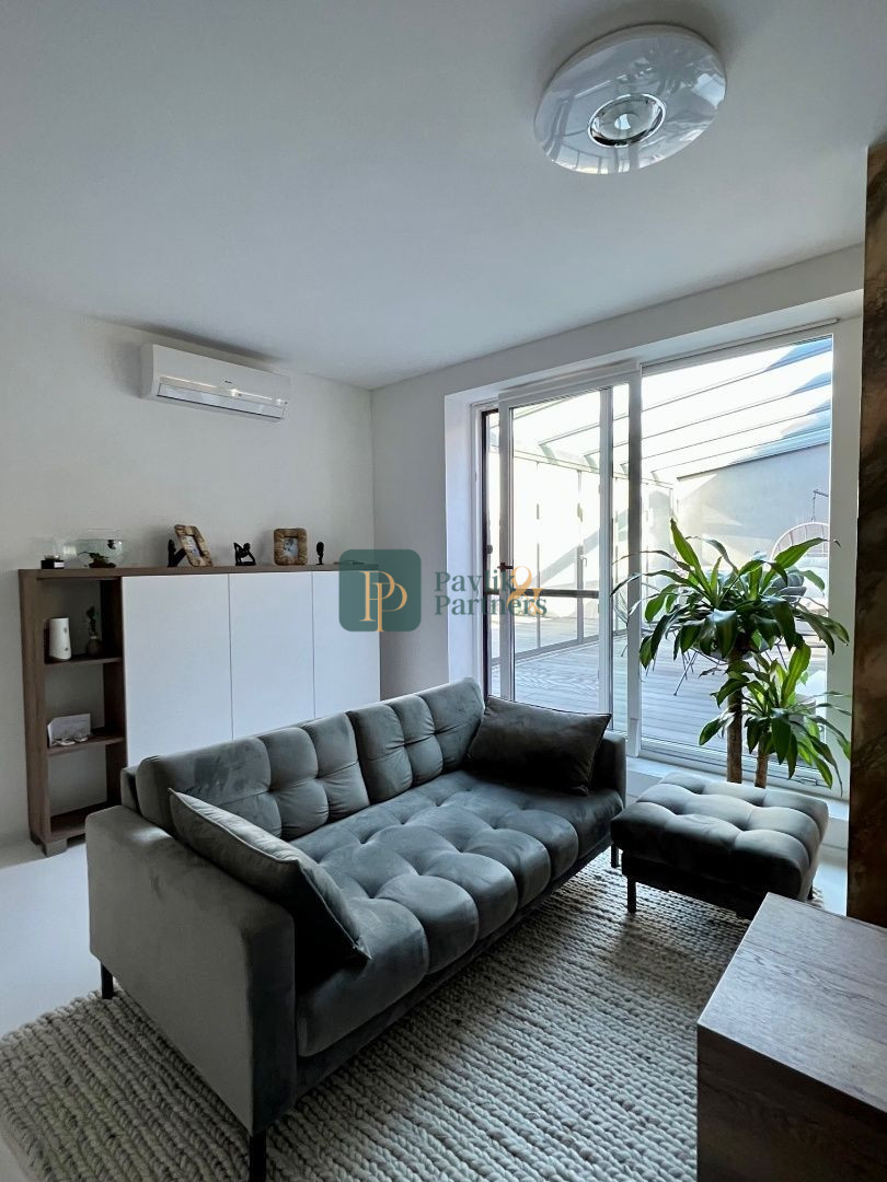 Predaj štýlový 3 izbový byt, novostavba, 40m2 terasa, garážové státie