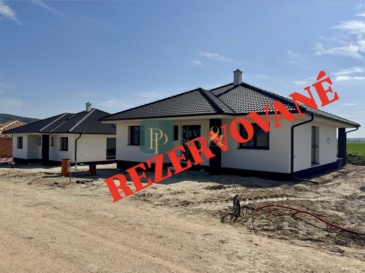 Predaj 4 izbová novostavba, 6,5á pozemok, krásne výhľady, Jelšovce