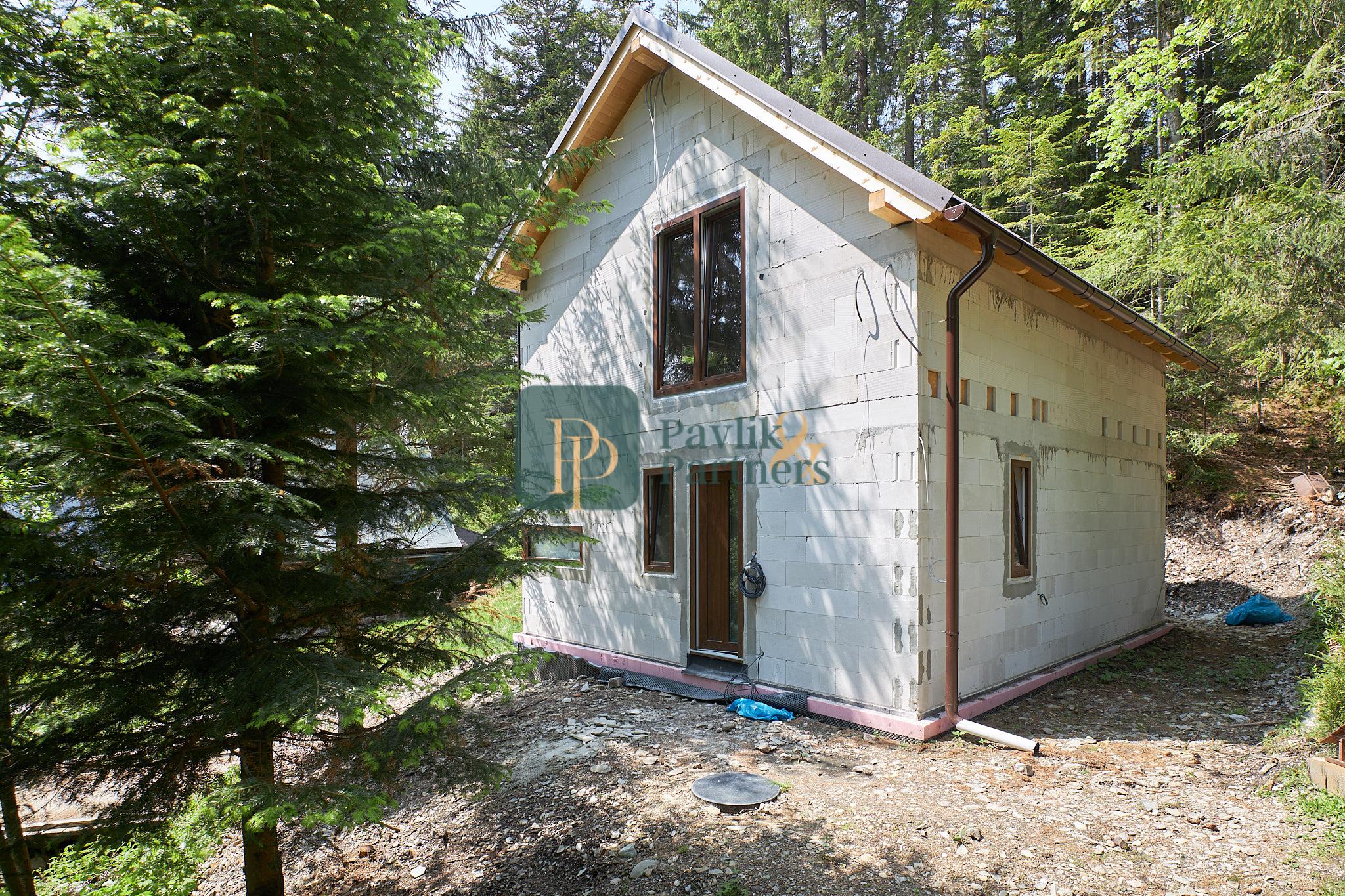 Predaj 3 izbová rekreačná chata, novostavba, štandard, Nízke Tatry