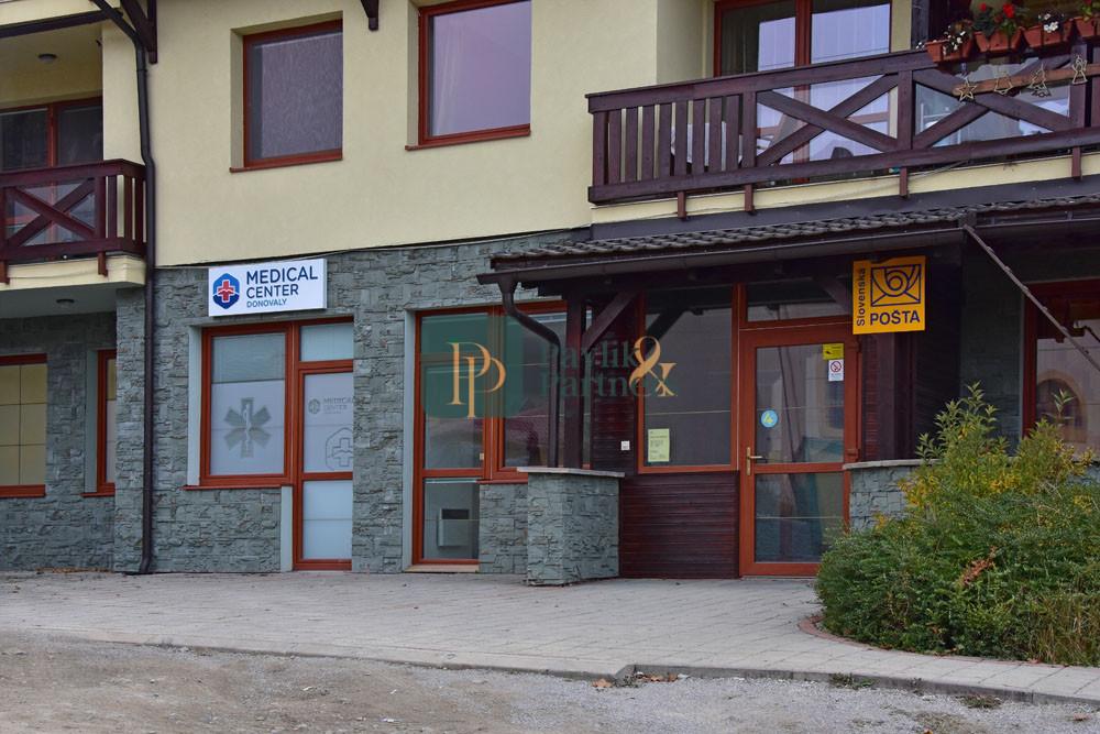 Predaj medicínske centrum 200m2 Donovaly
