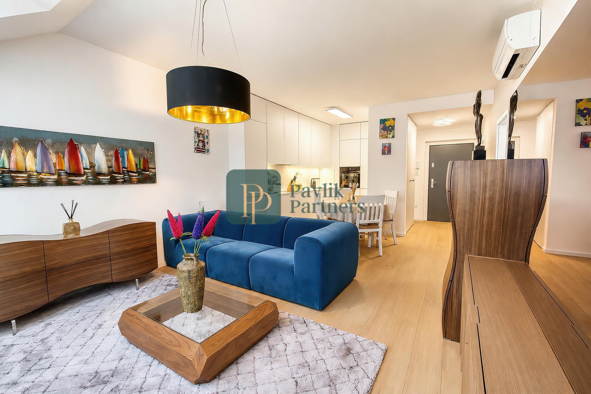 Predaj luxusný 2izbový byt pod Hradom, novostavba, parkovacie miesto