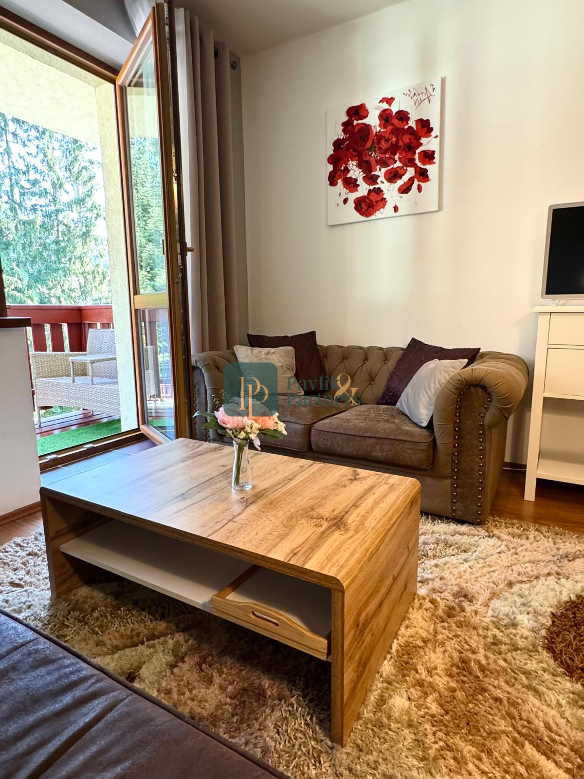 Predaj 2izbový apartmán Donovaly, zariadený, balkón